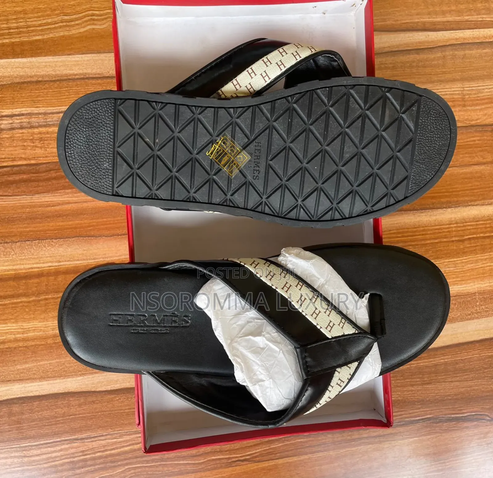 Men Cross Versace Slippers