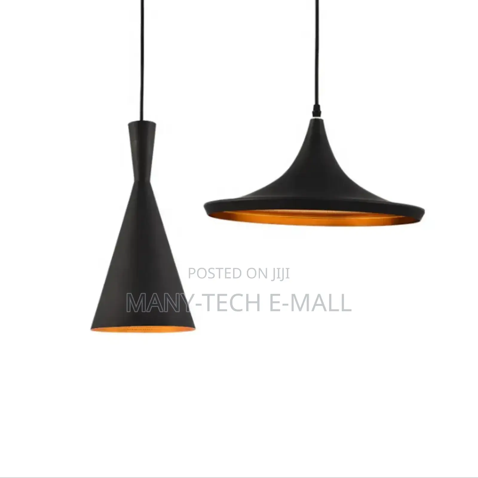 Dining Hall Black Pendant Light.