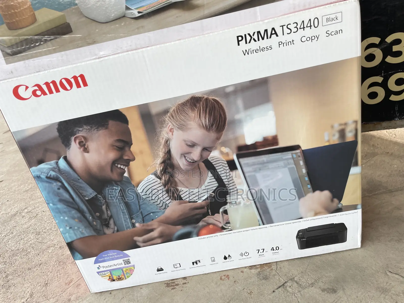 Print: Scan: Copy All In One Canon Printer