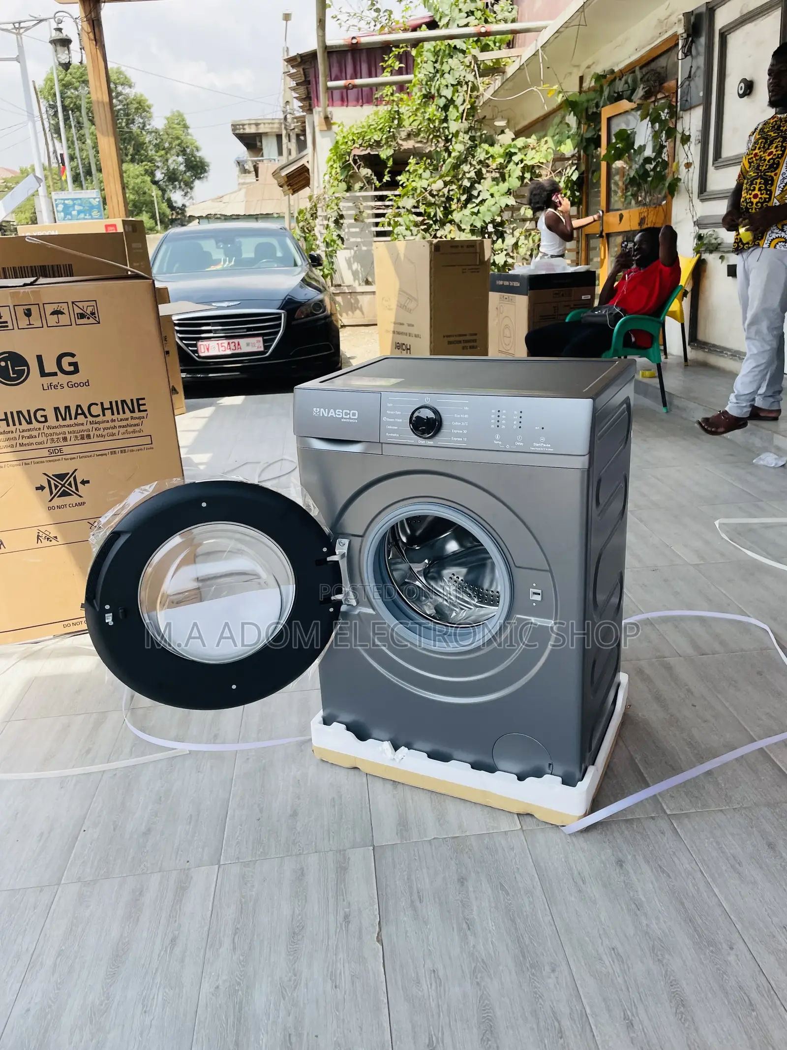 Revolutionize Your Laundry With Nasco 6kg Washing Machine.