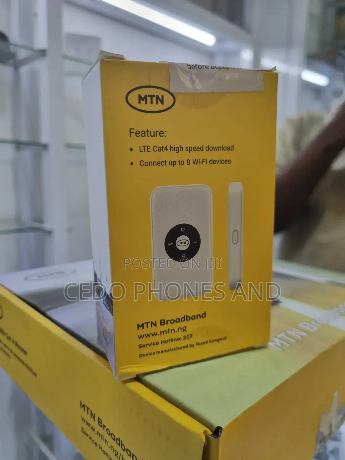 Uuniversal Pocket Mifi / MTN LTE CAT 4 BROADBAND