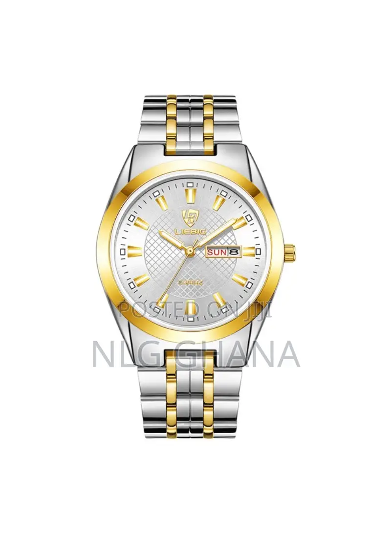 Quartz Watch With Stainless Steel Strap