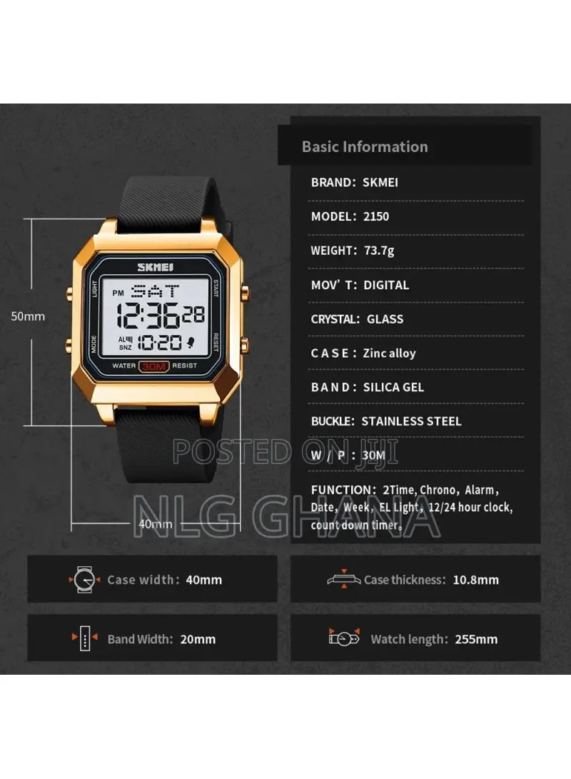 30M Children Luminous Electronic Watch 30M Waterproof Outdoo