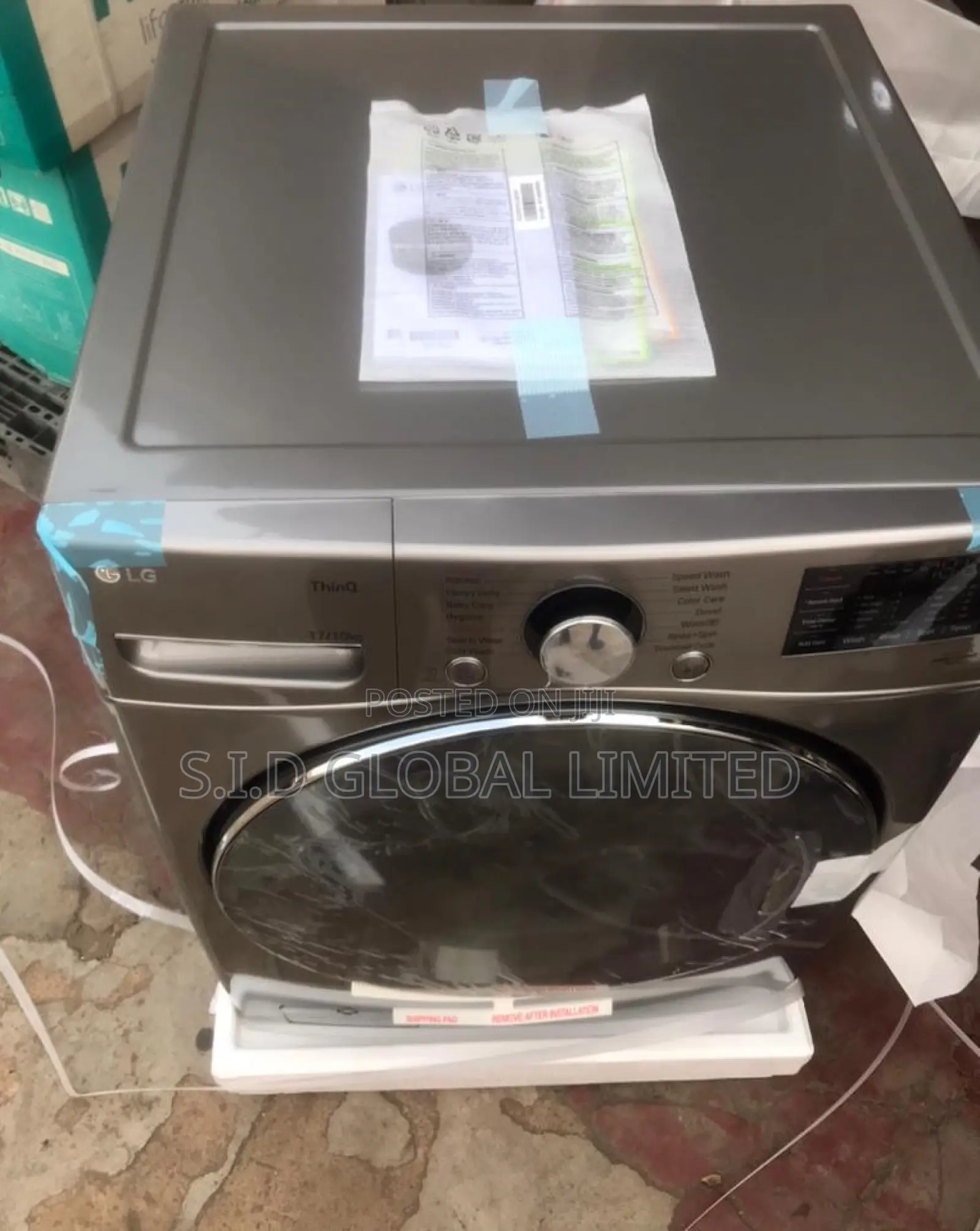 Turbodry LG 17/10 Kg Frontload Washer Dryer Ddmotor Steam