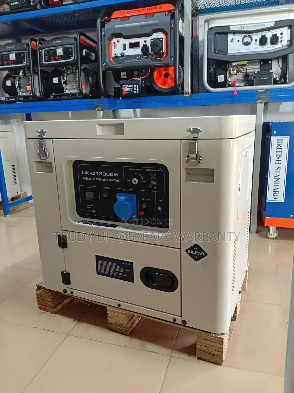 Stronger Power 10kva UK 13000wats Diesel Silent Generator UK