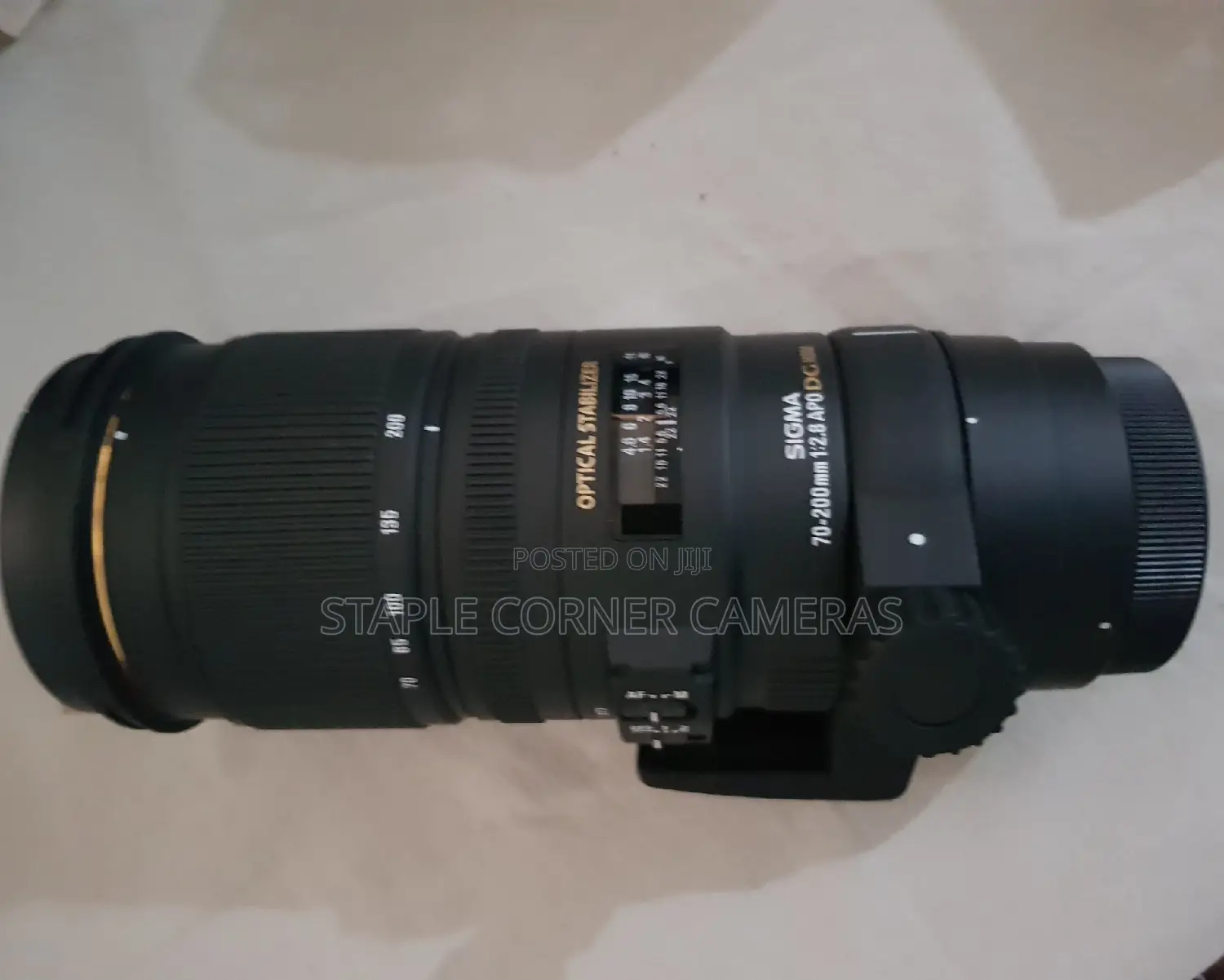 Nikon Fit Sigma 70-200mm F2.8 Apo Dg Hsm OS Telephoto Lens