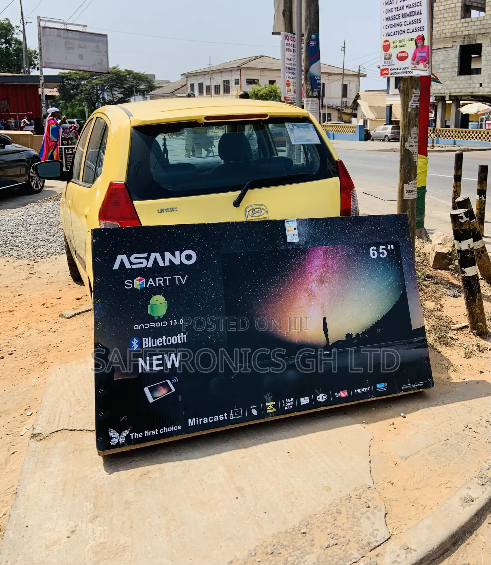 Smart Quality Led Asano UHD 65 Inch Tv