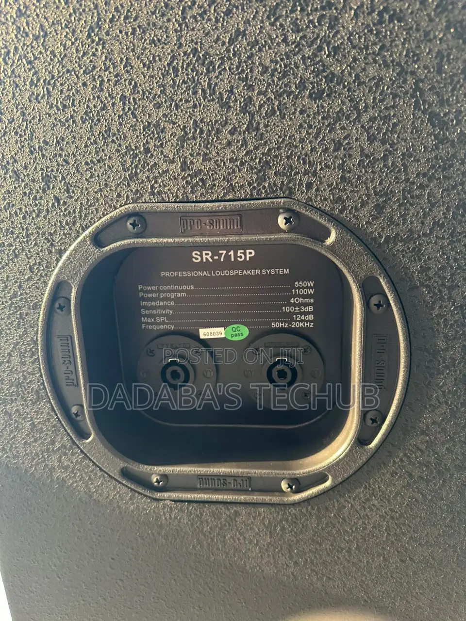 SR 715P Full Range Speaker
