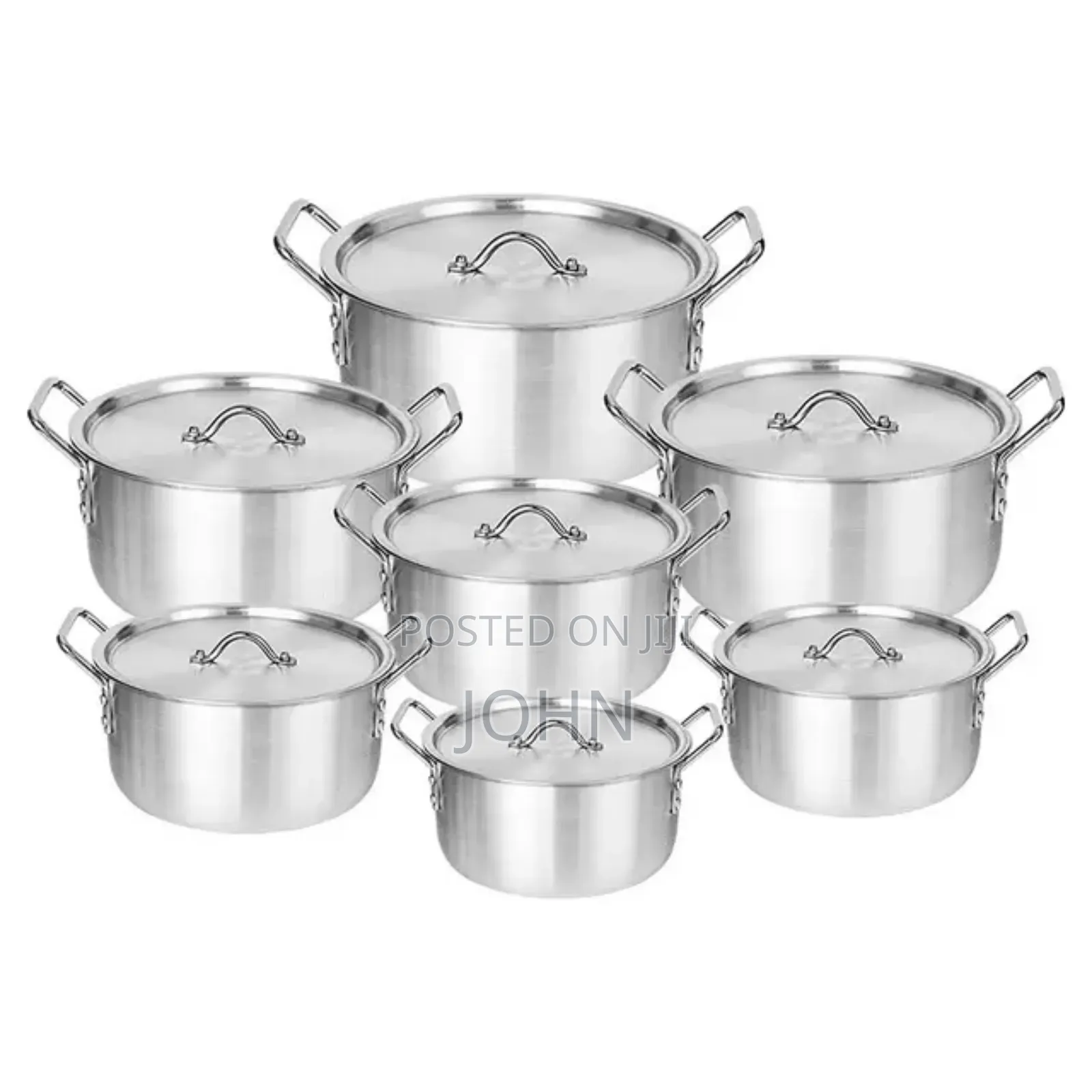 7pcs Aluminum Cookware Set