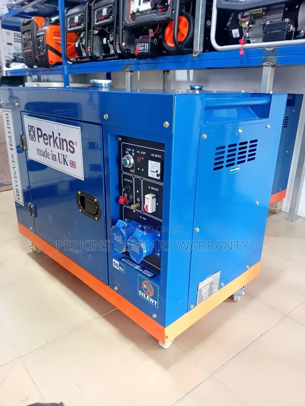 Super Efficiency 15kva 13000wats Diesel Silent Generator UK