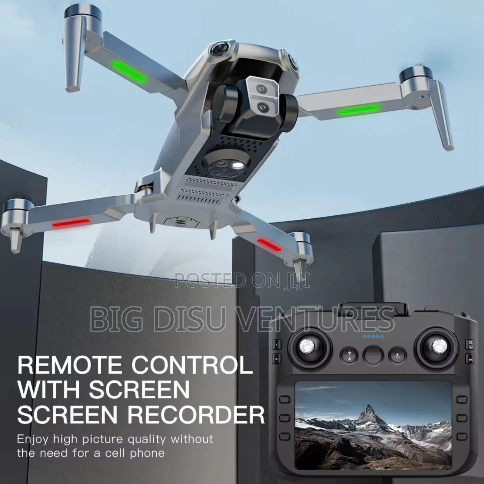 Sg 109 Max Drone With Rc Remote Screen