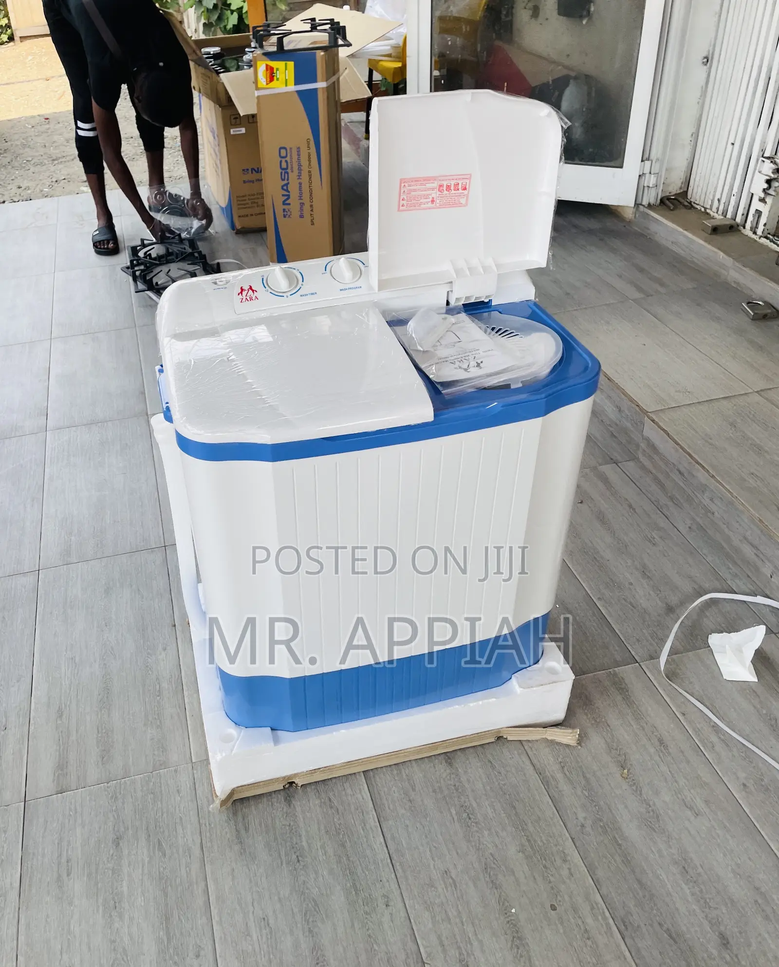 Laundry Made Easy With Zara 7kg Top Load Washing Machine.