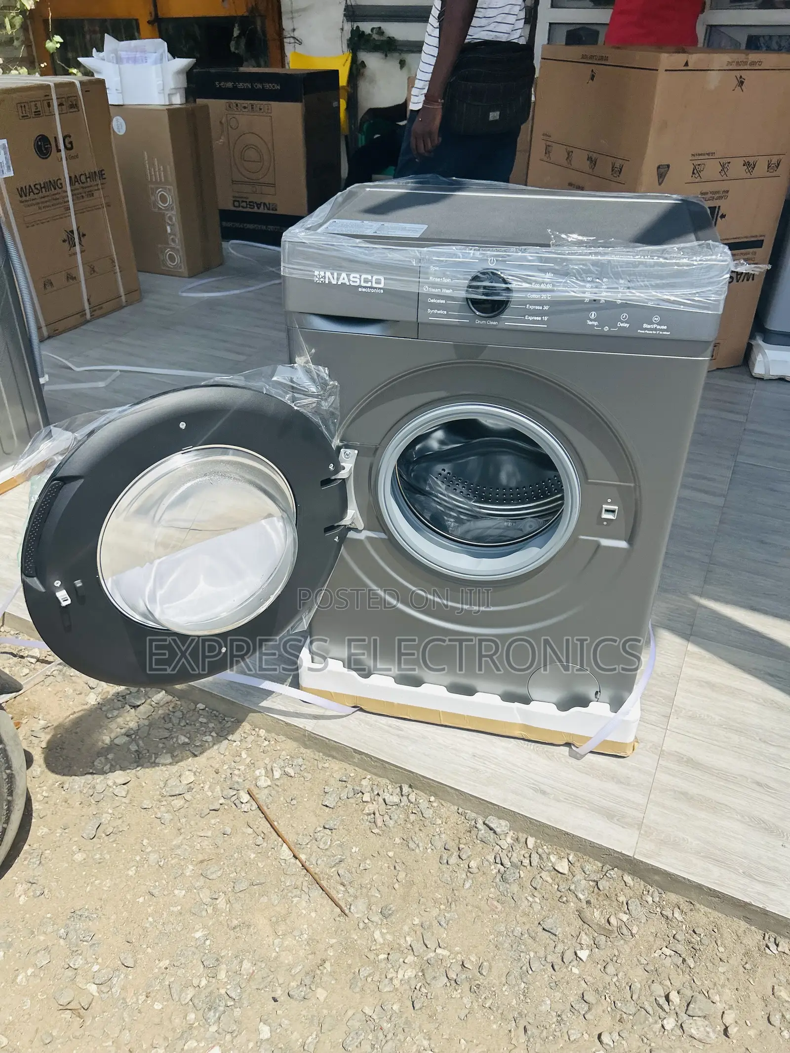 Get a New Dark Grey Wm Full Automatic Nasco 8kg