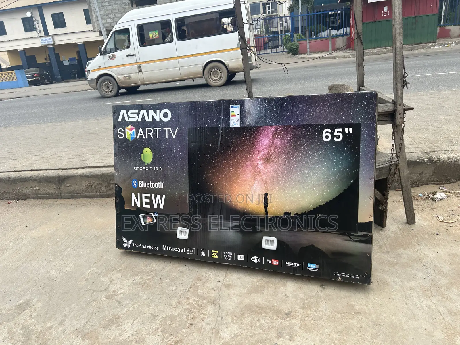 High Brightness Uhd Smart Asano 65”Tv