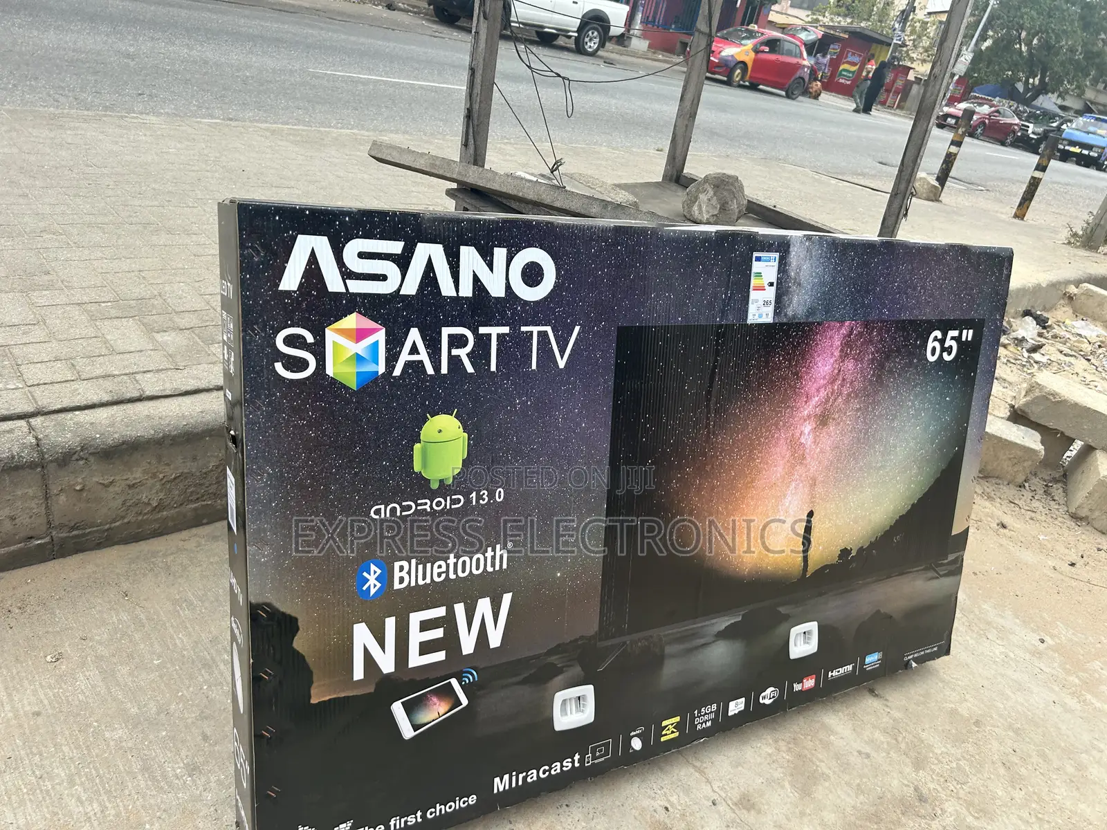 Slim Design Television Uhd Smart 65”Asano