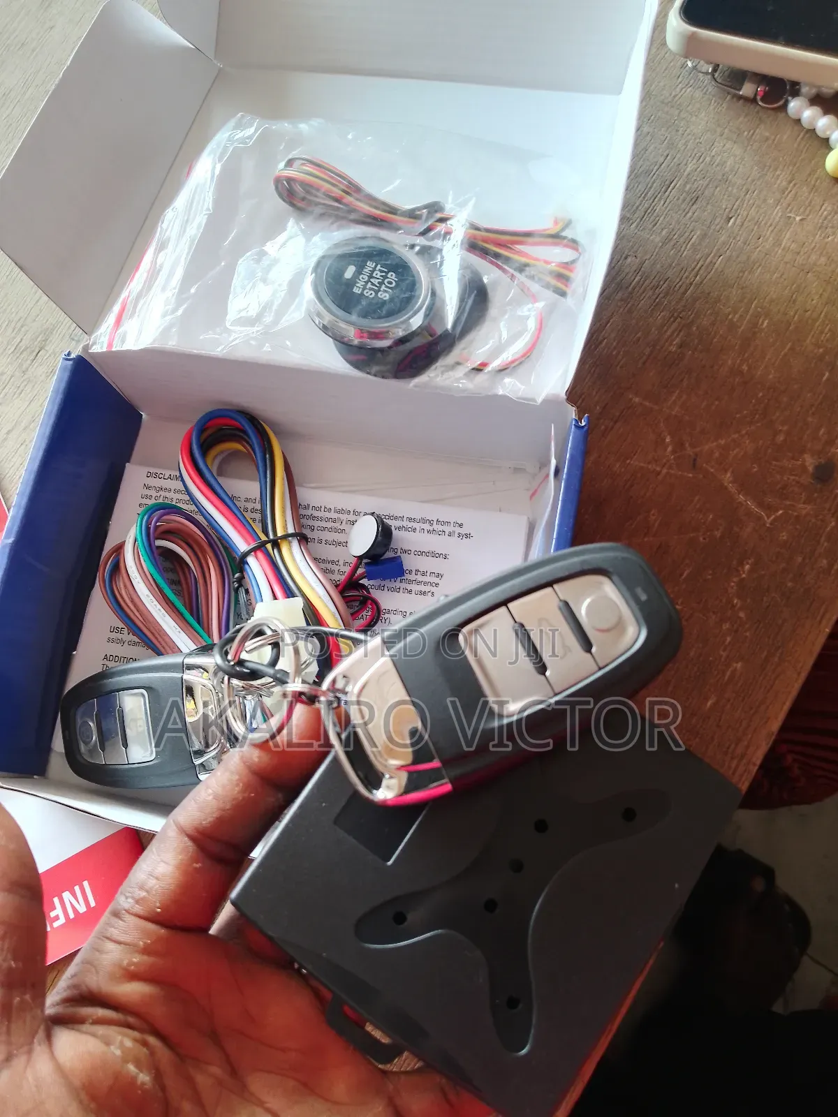 Pke Alarm Remote Engine Start Stop