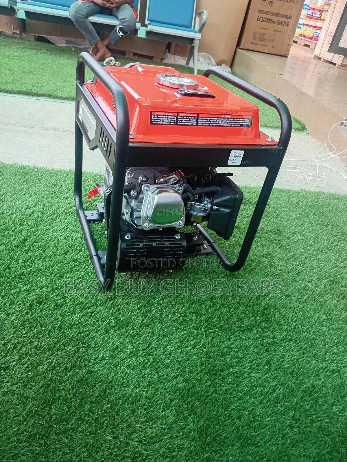 Smaller Size 7kva Ecool Max Petrol Generator 100% Copper
