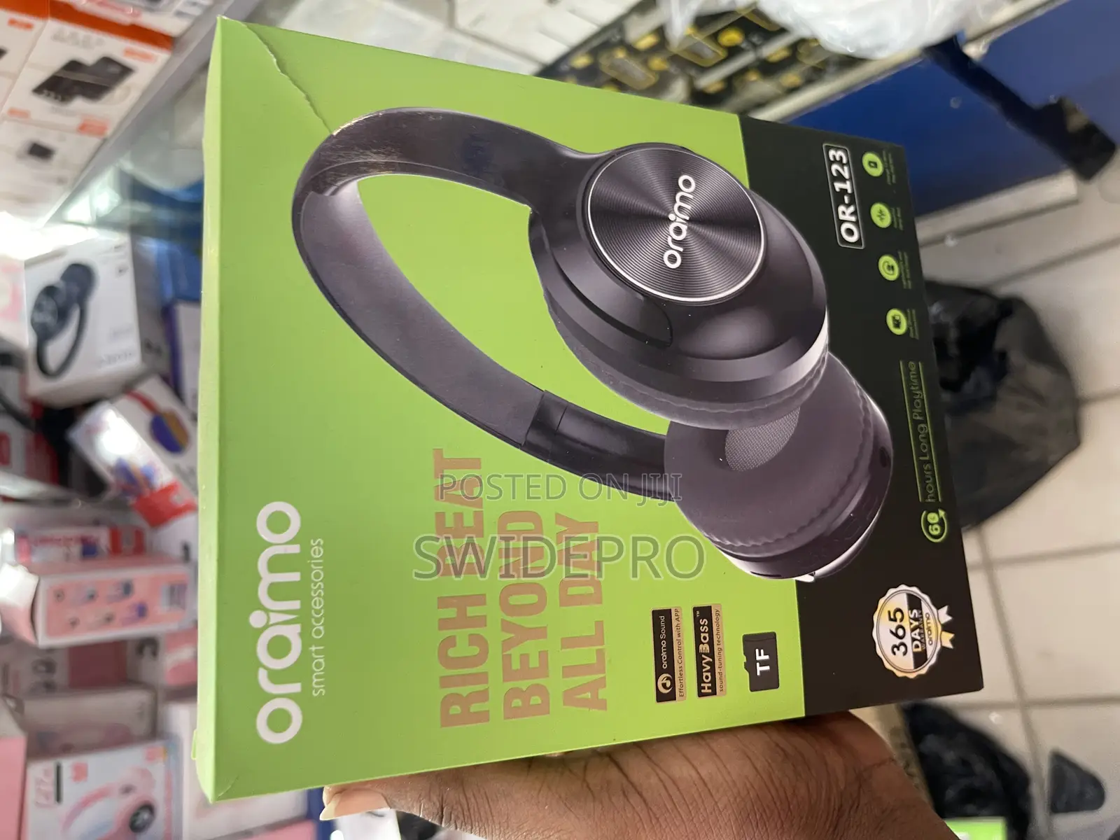 Oraimo Bluetooth Wireless Headphones Headset OR-123