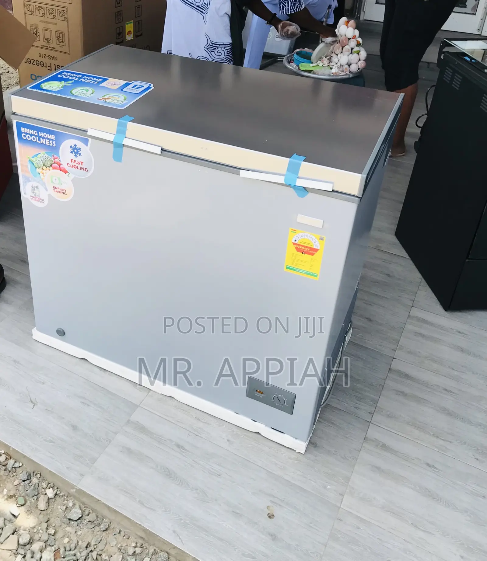 Unique Nasco 200ltr Single Door Chest Freezer.