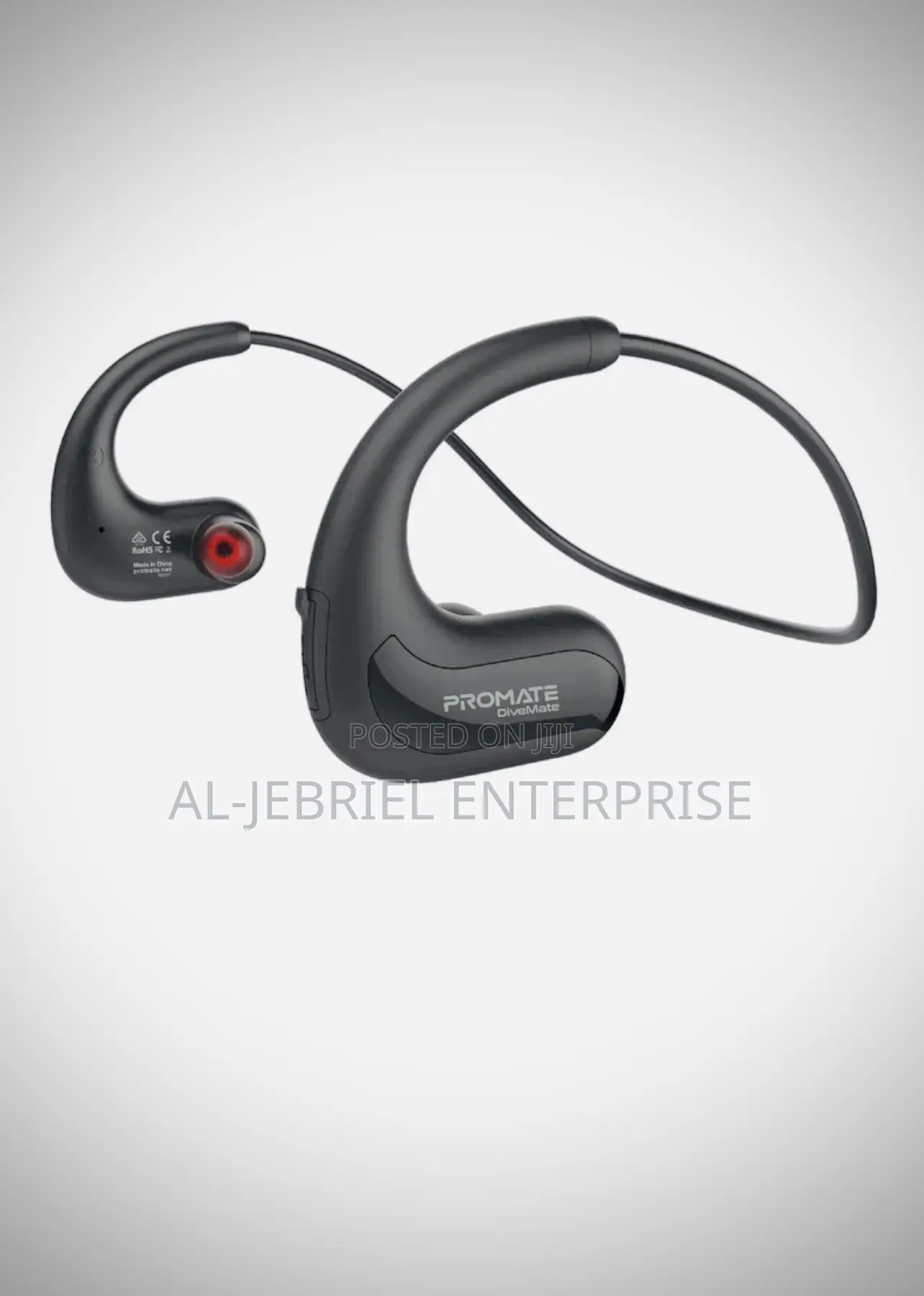 Waterproof Divemate Promate Wireless Fitness Headset