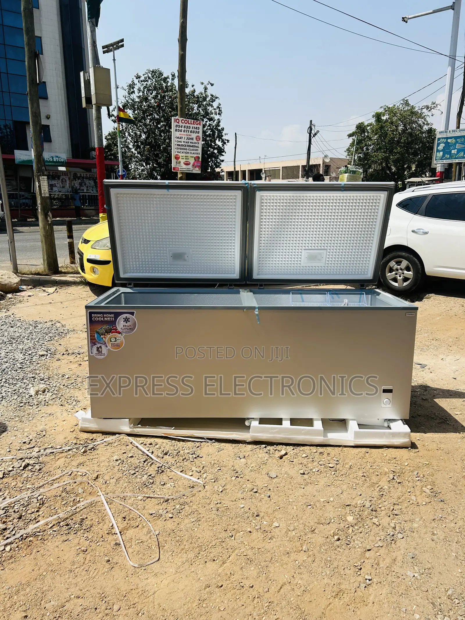 Deep Freezeing Chest Freezer Nasco Double Door