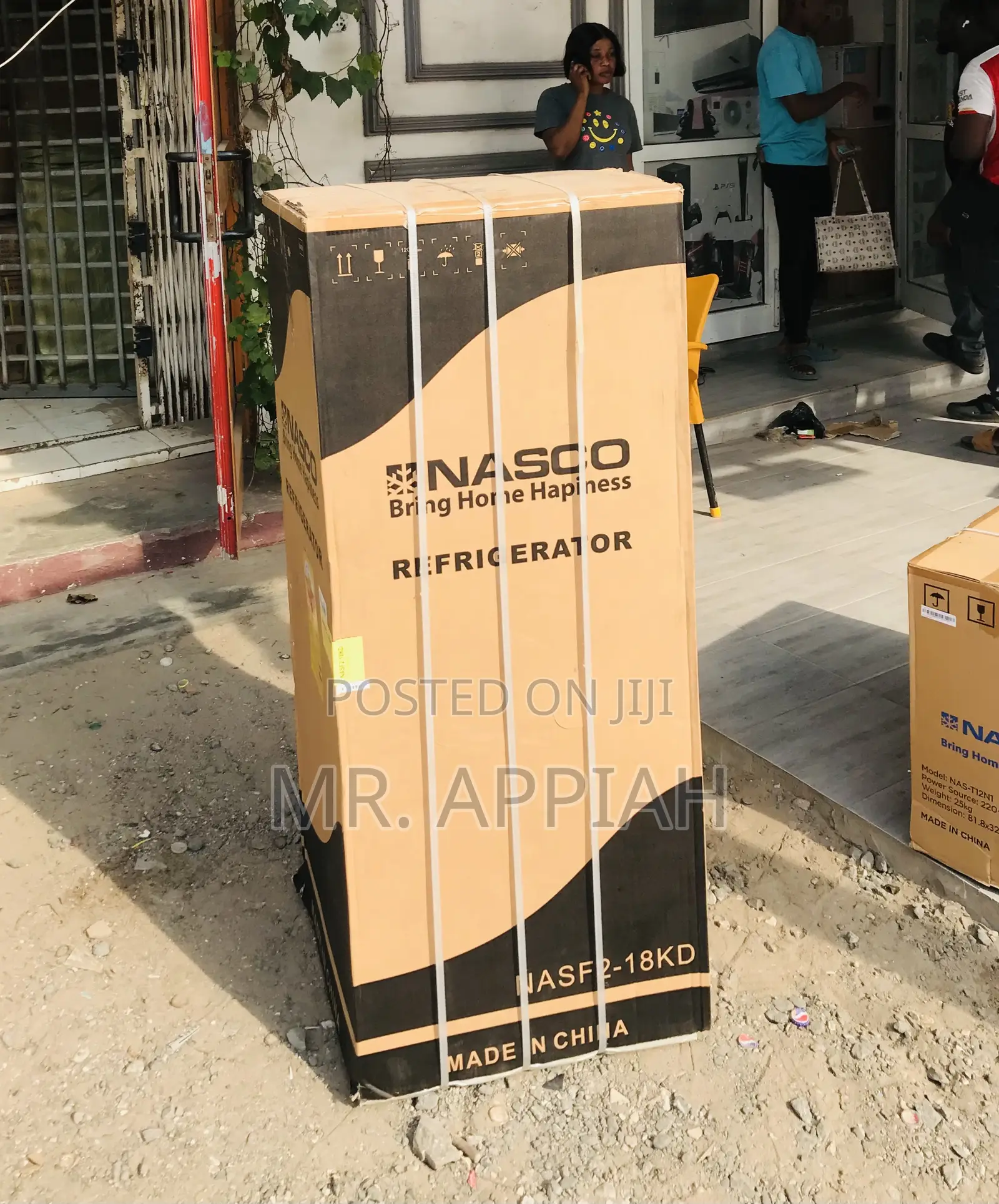 Shop Unique Nasco Nasf2-18kd Double Door Refrigerator.