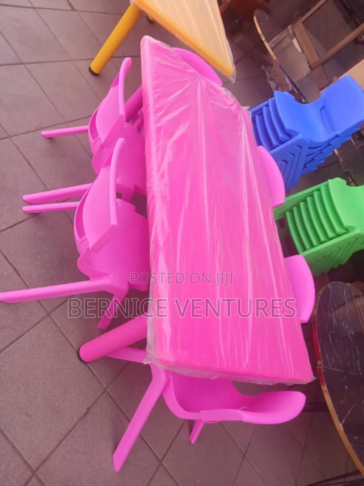 Pink Mini Desk