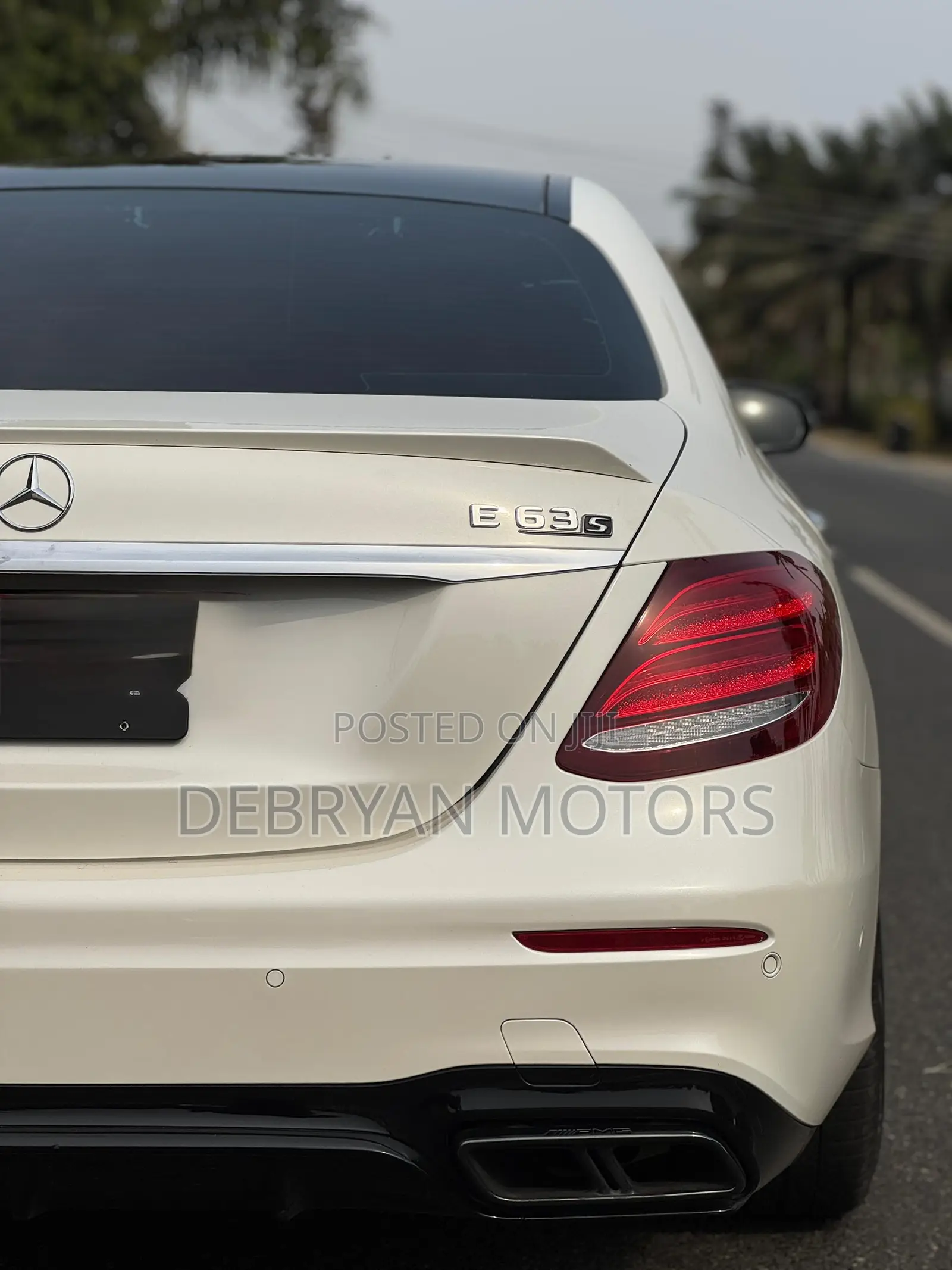 Mercedes-Benz E63 2019 White