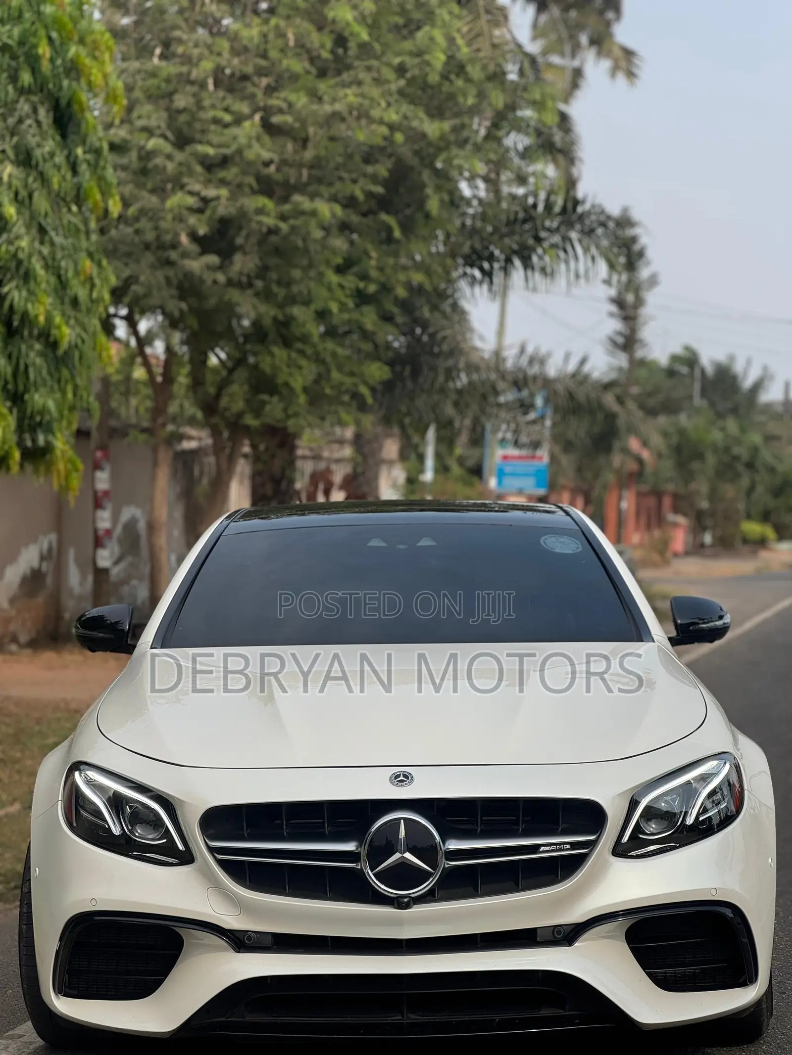 Mercedes-Benz E63 2019 White