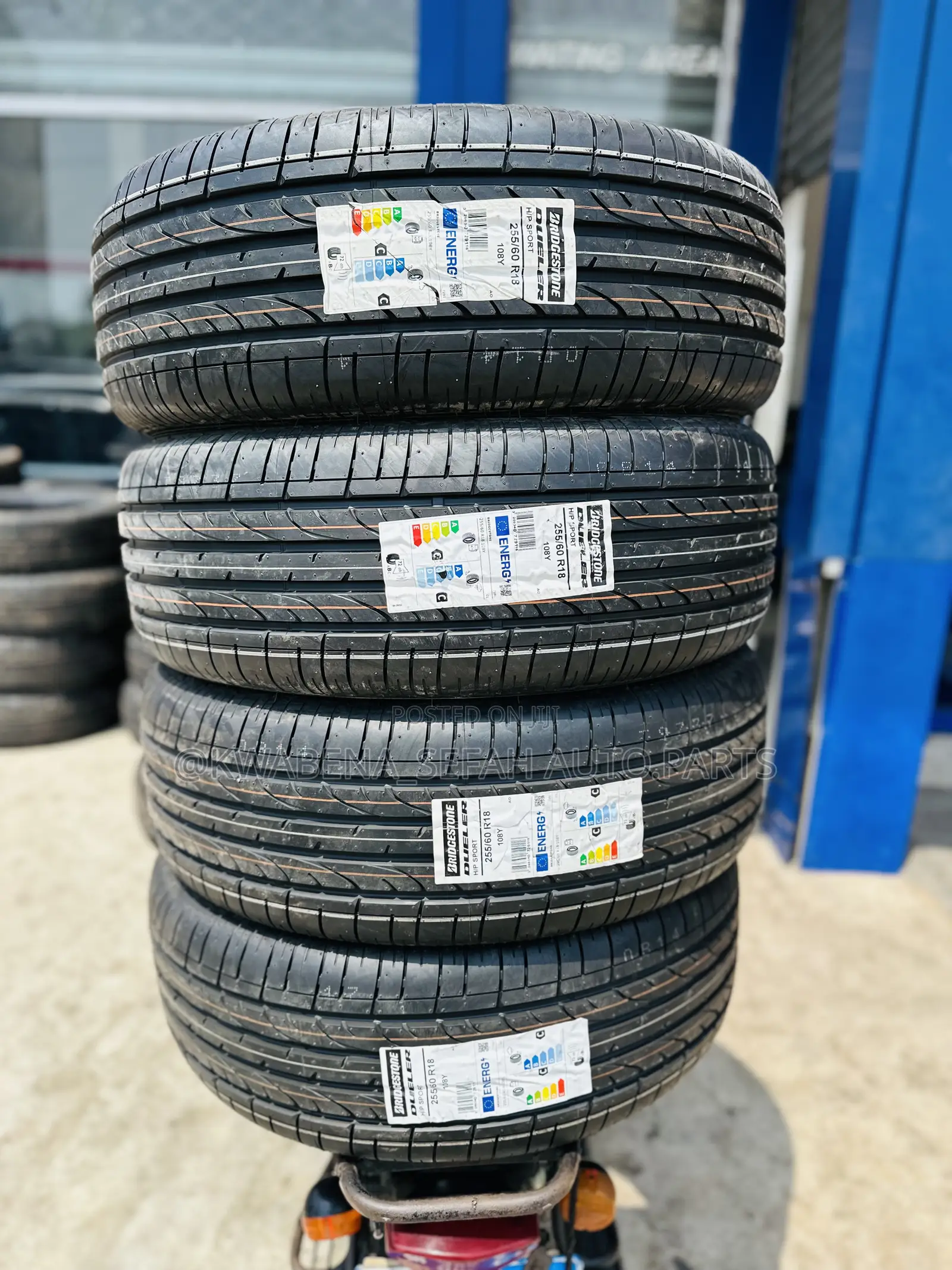 Original Bridgestone 255/60r18 Tyres Available for All Cars