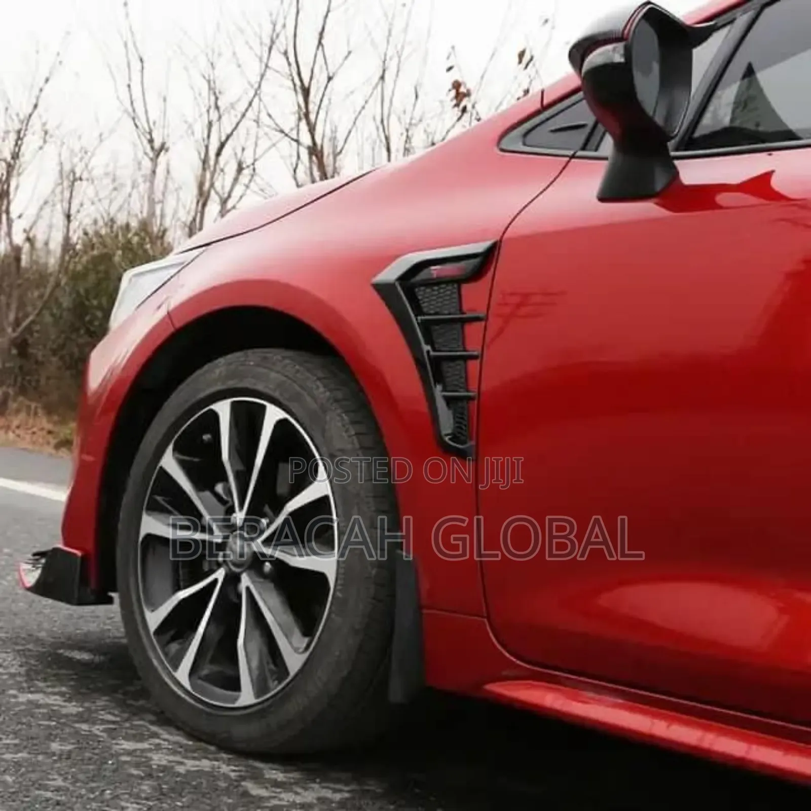 Fender Vent Air Flow Outlet Spoiler Big Size
