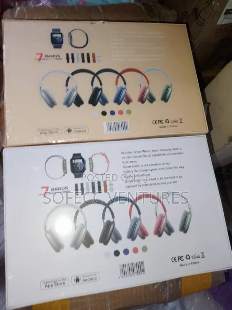 P9 Ultra 2 Smart Watch + Headphone