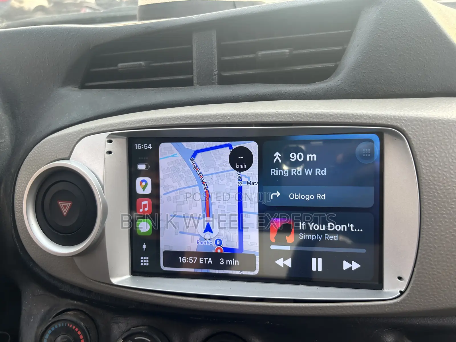 Toyota Vitz Or Yaris 2012-15 Carplay Android Screen’’