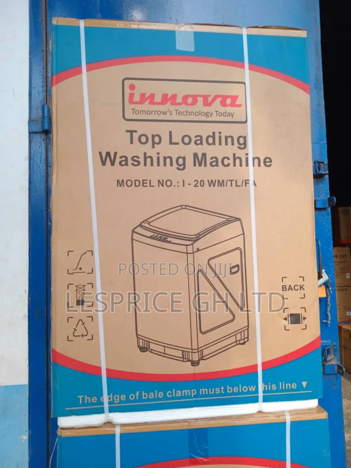 Innova 20kg Top Load Washer - Save Time Energy!