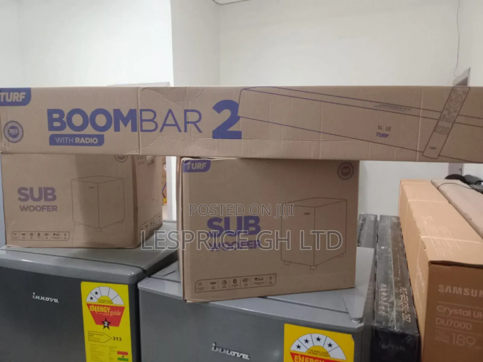 Connect Muti- Devices With Turf Boombar Woofer