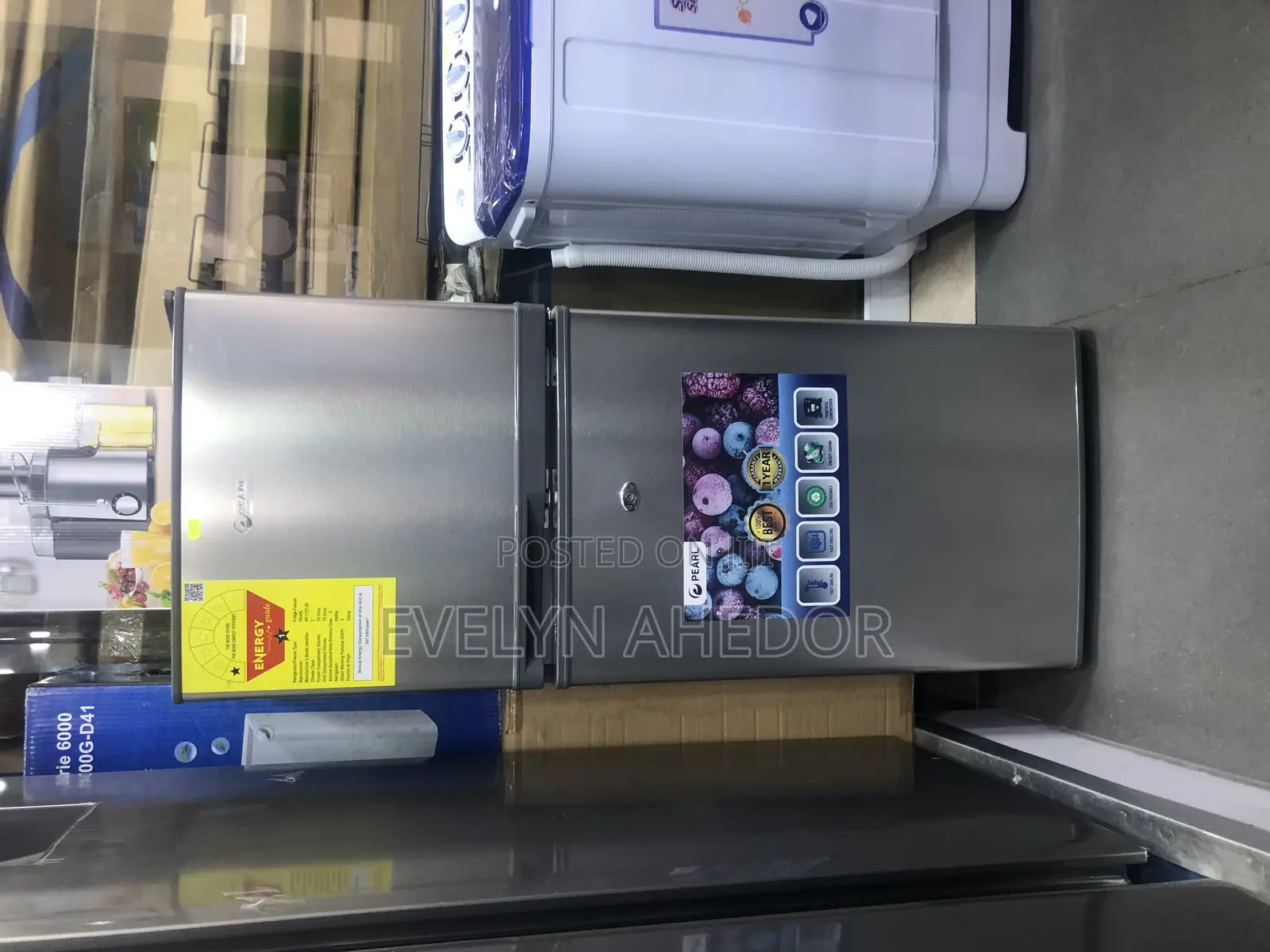 Quality and Affordable Pearl Double Door Fridge 108liters