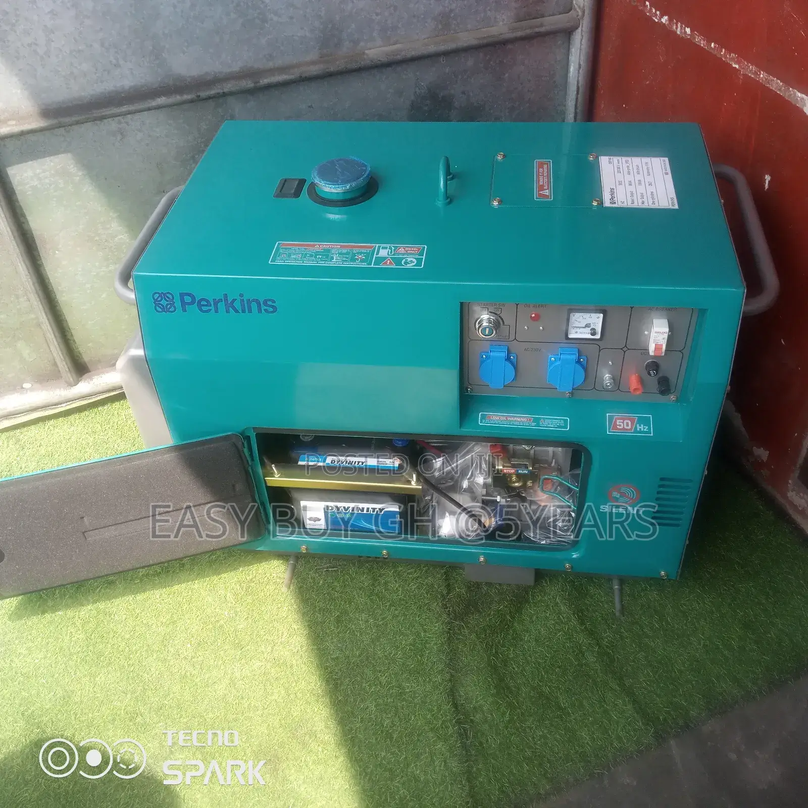 Certified UK Made Diesel Perkins Generator 13000w Generator