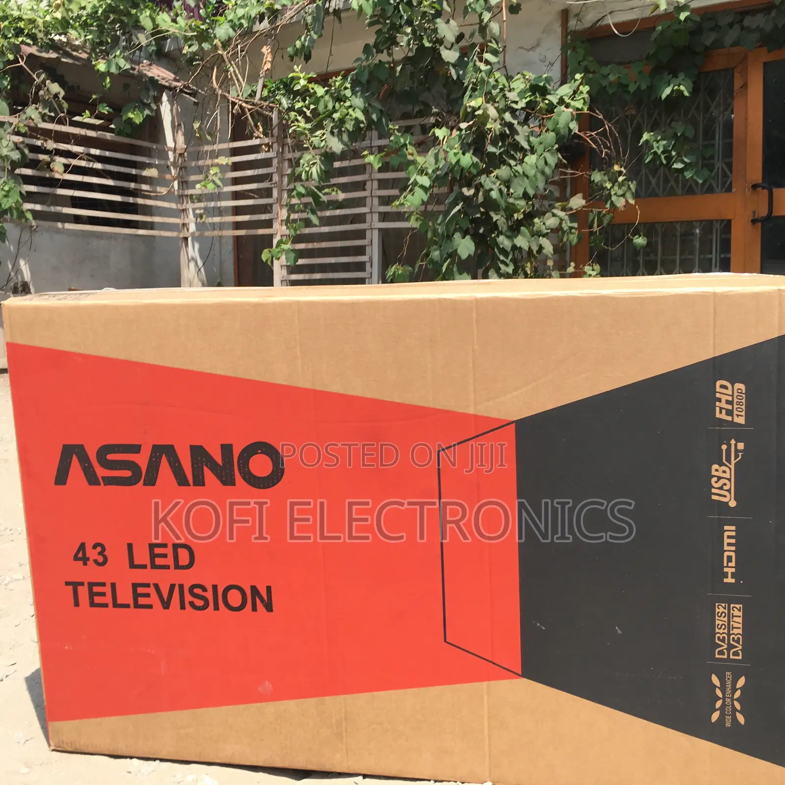 Quick And Easily Operated Asano 43'' Digital Satellite TV