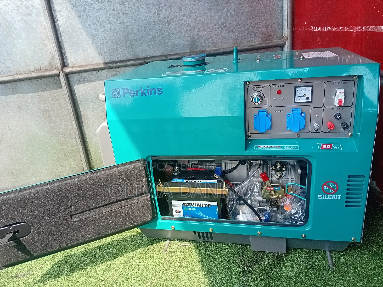 Powerful 10kva Original Perkins Generator Single Phase