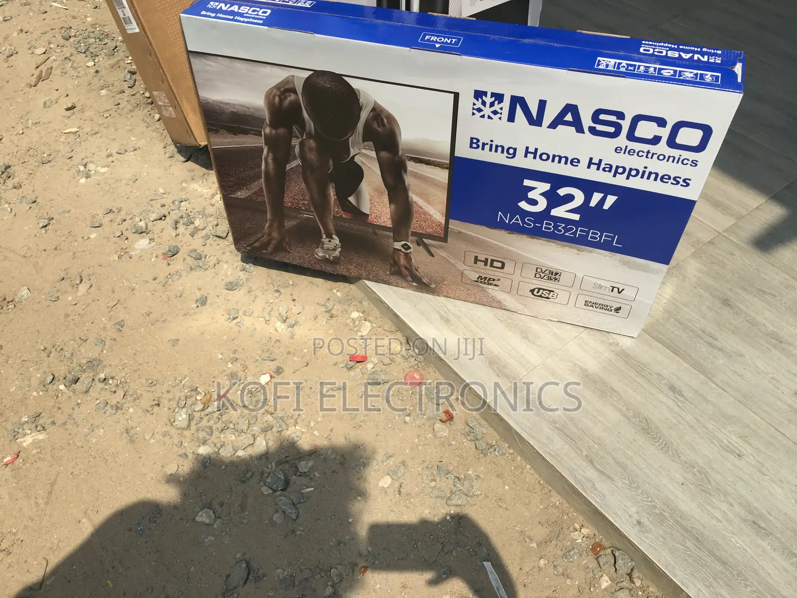 NASCO LED TV 32" SAT With Seamless Entertainment Setup