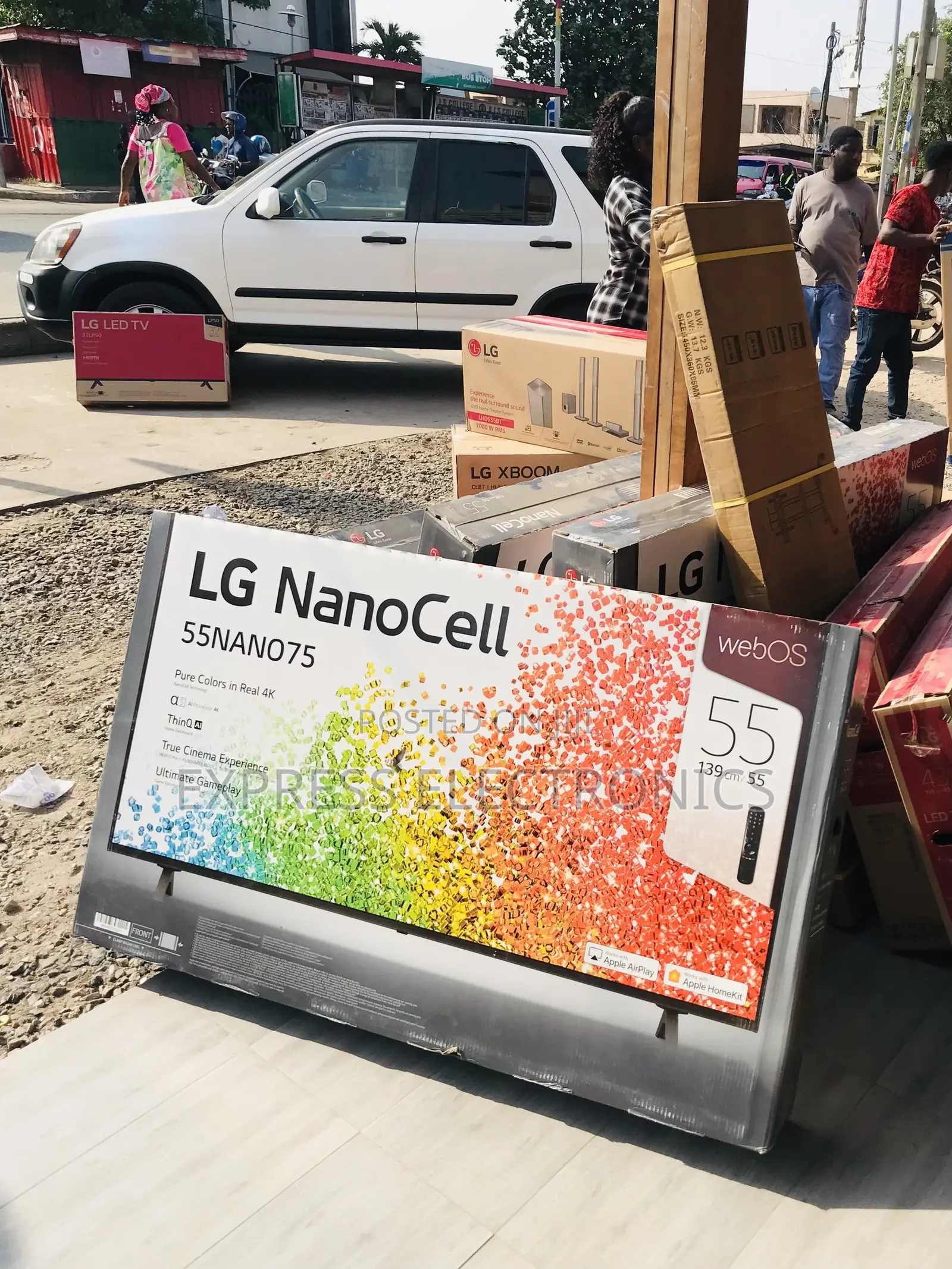 Home Cinema Experience UHD Smart LG 55”Nano75