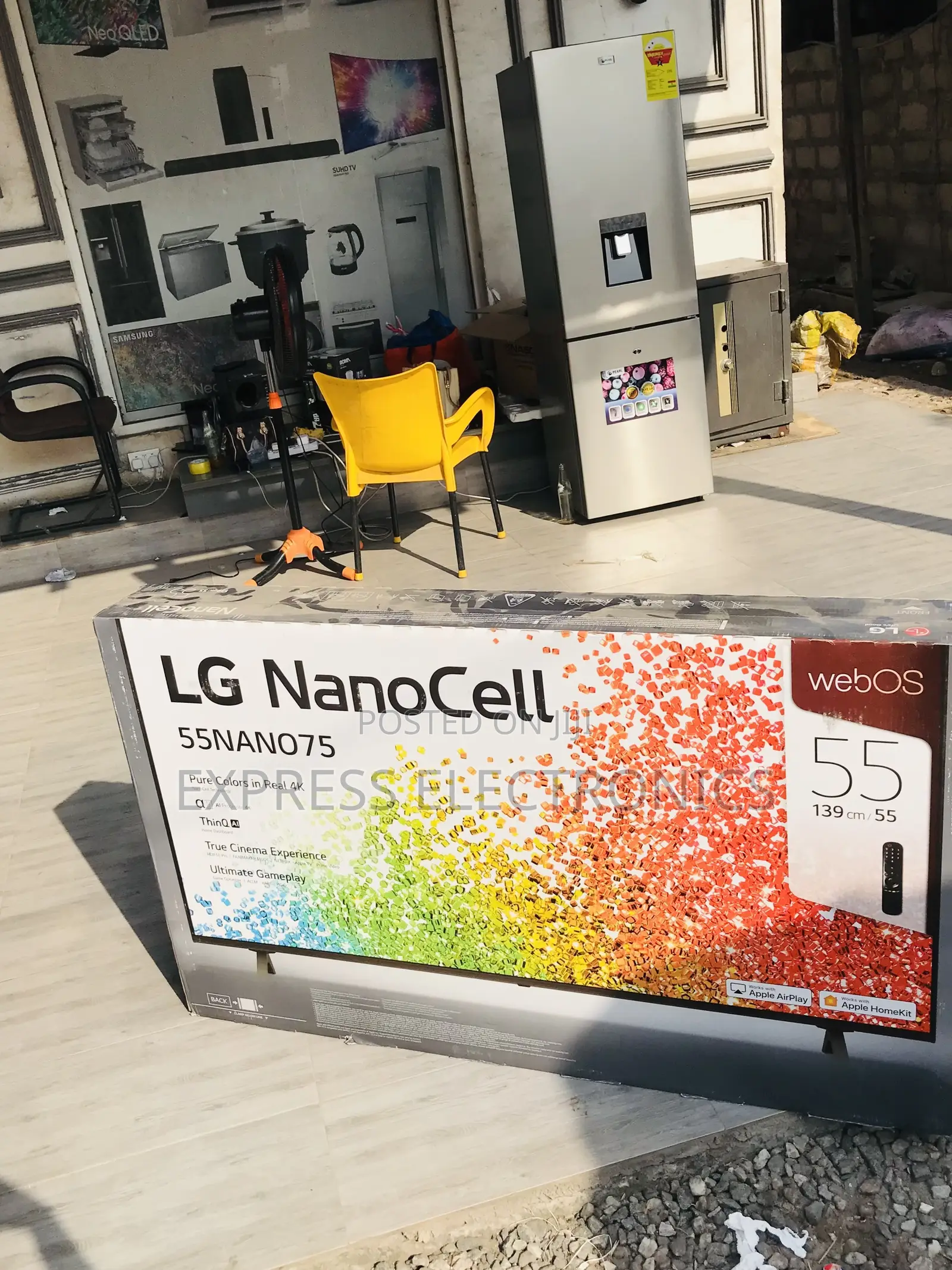 High Quality Slim UHD Smart LG 55”Nano75.