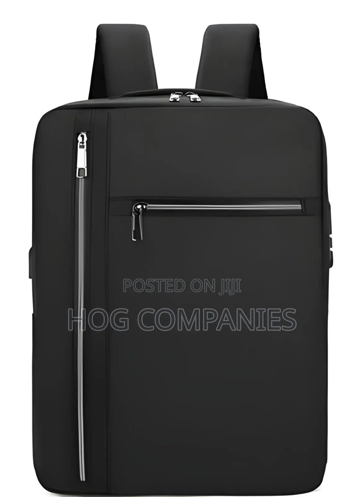 Multifunctional Double Zipped Backpack