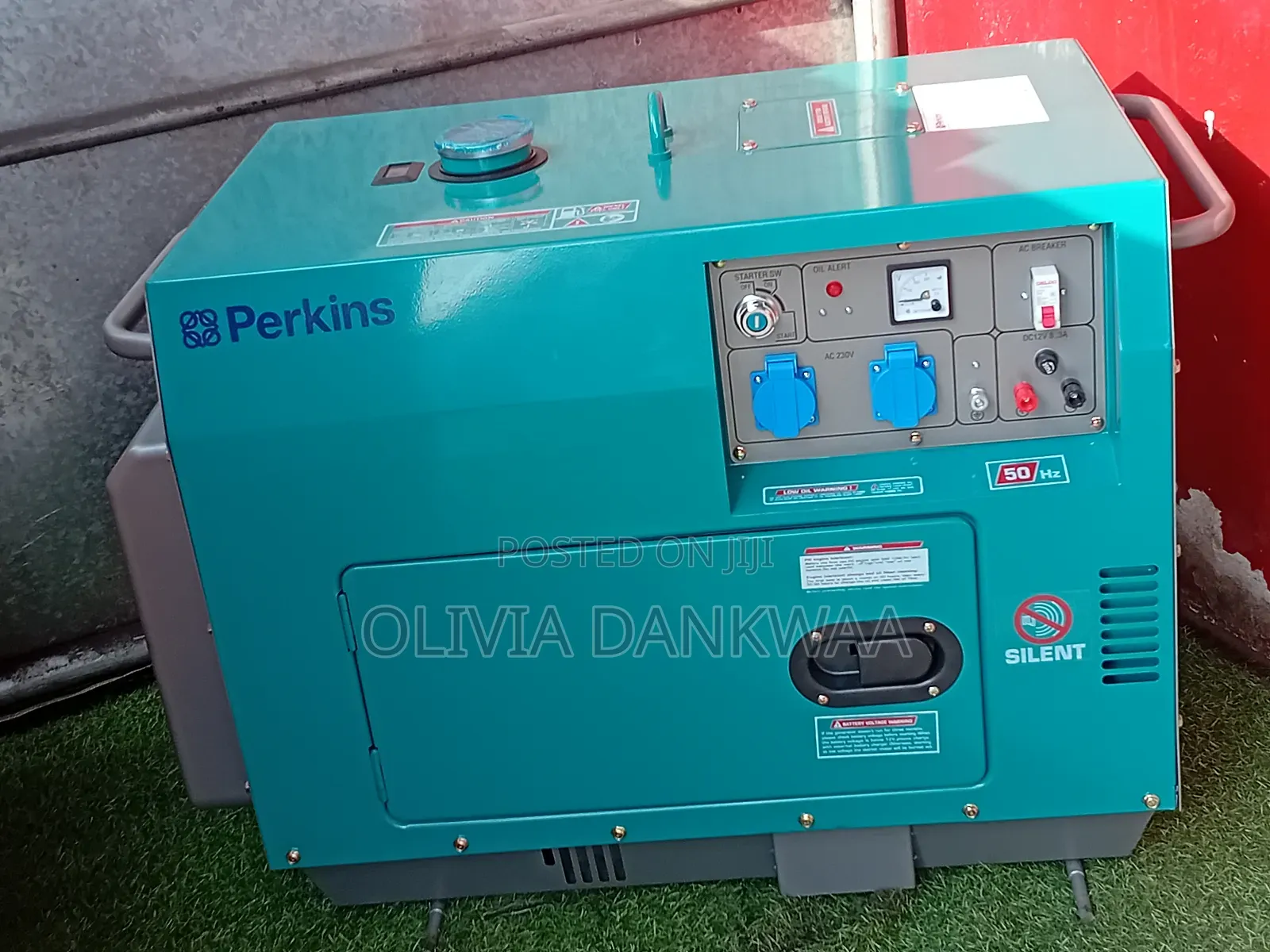 Single Phase Perkins Generator 13000watts