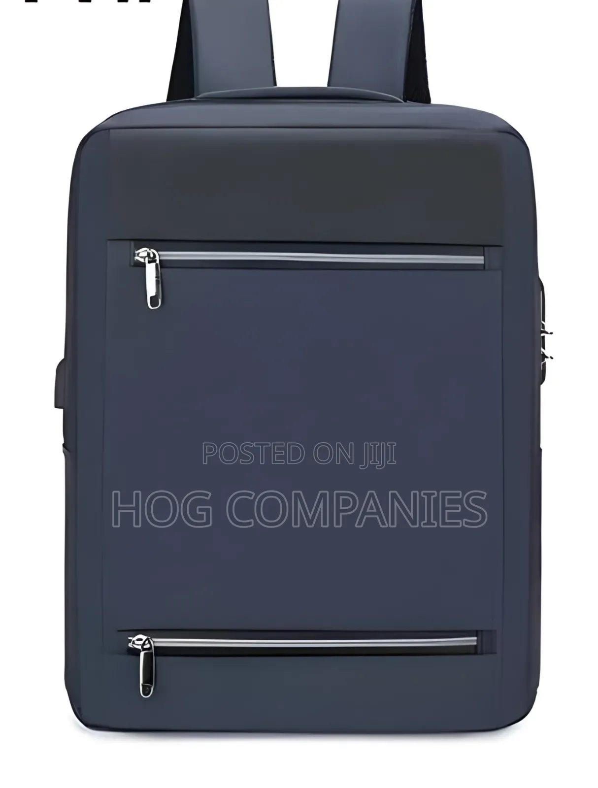 Double Zipped Backpack