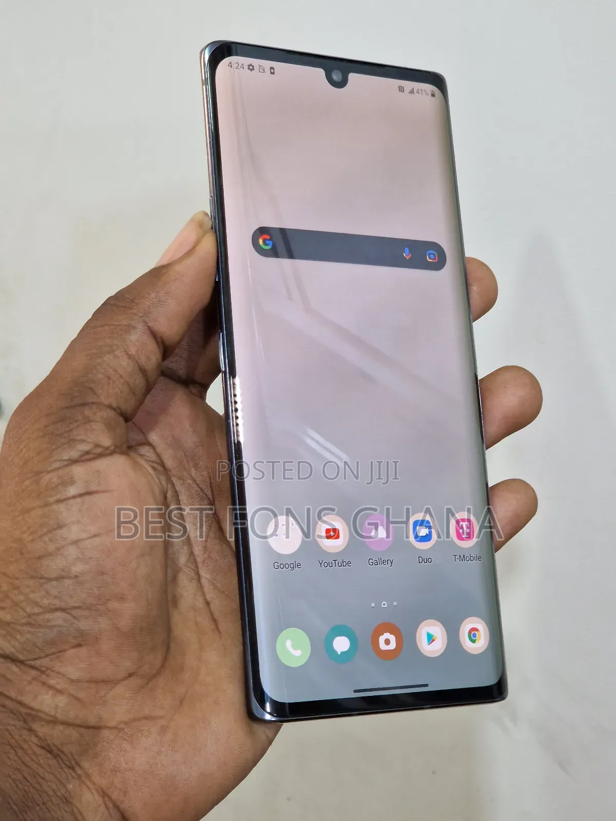 LG Velvet 128 GB Black
