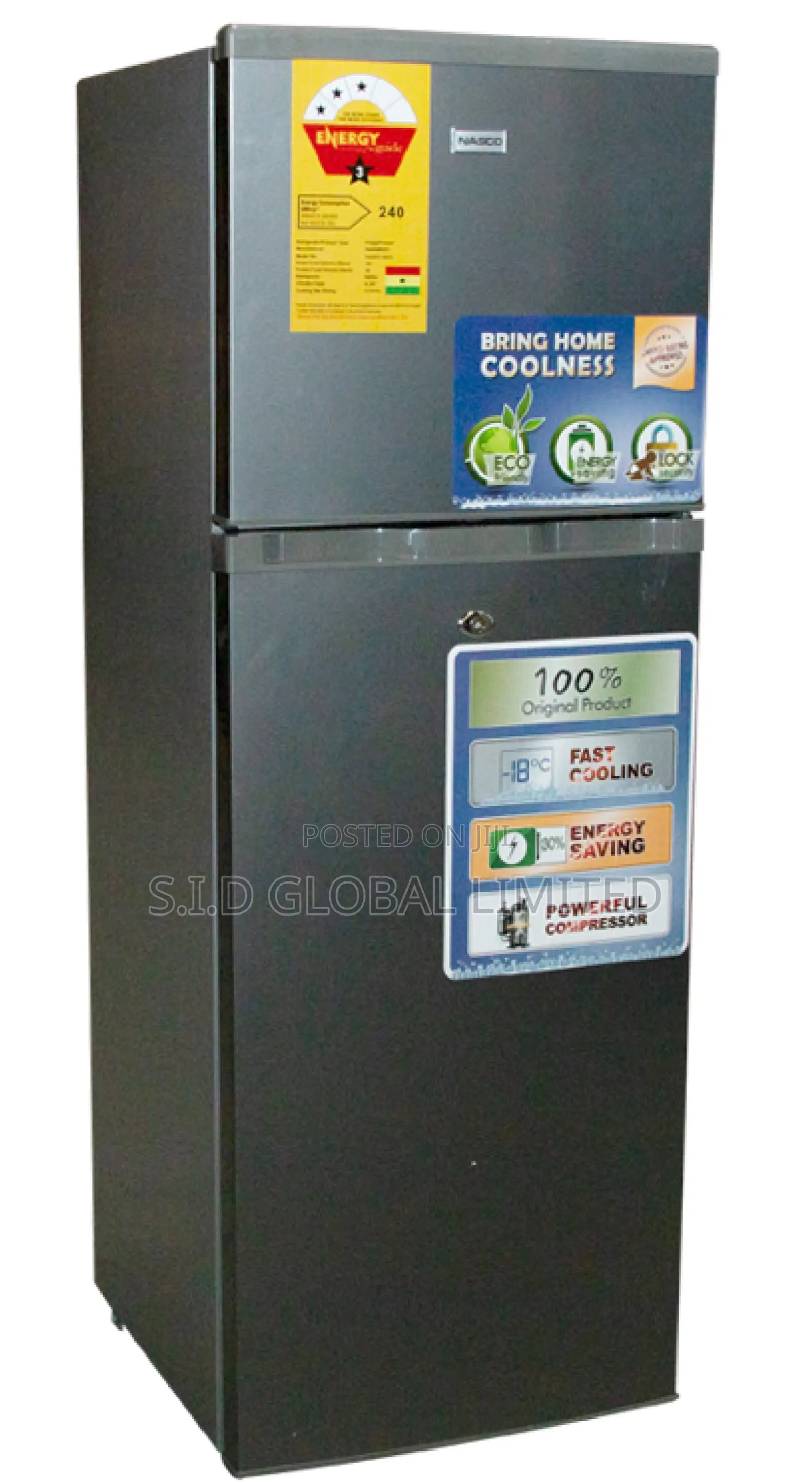 Stay Cool Live Fresh With NASCO-112LT-TOP-MOUNT-REFRIGERATOR