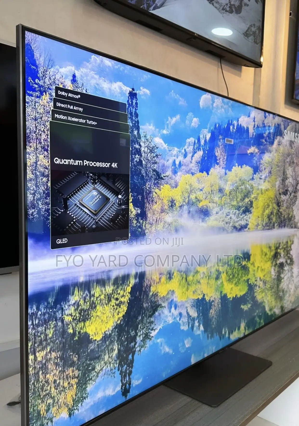 Experience the Brilliance of SAMSUNG Latest QLED Smart Tv