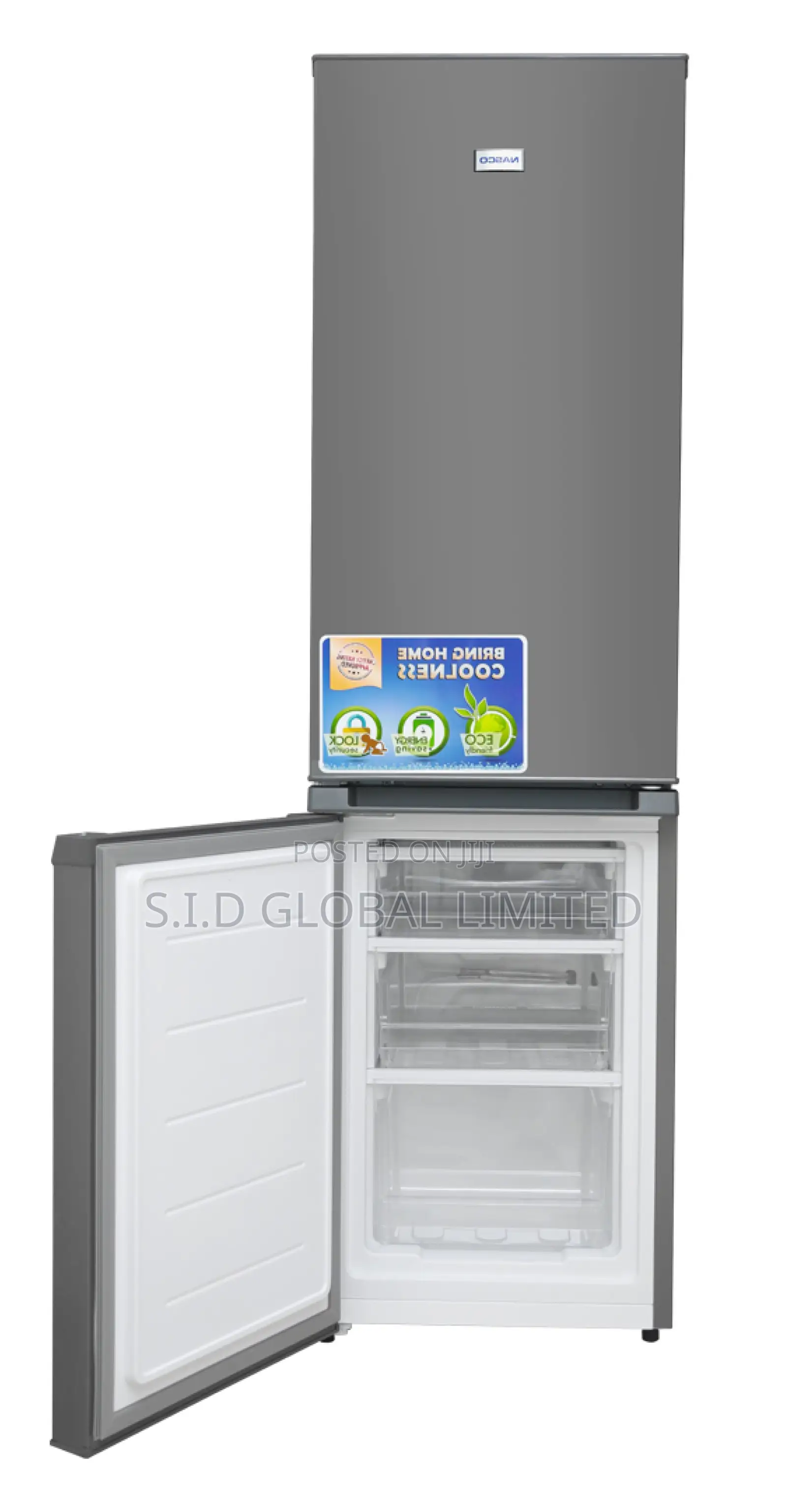 Store Better With NASCO-170LTR-BOTTOM-FREEZER-REFRIGERATOR