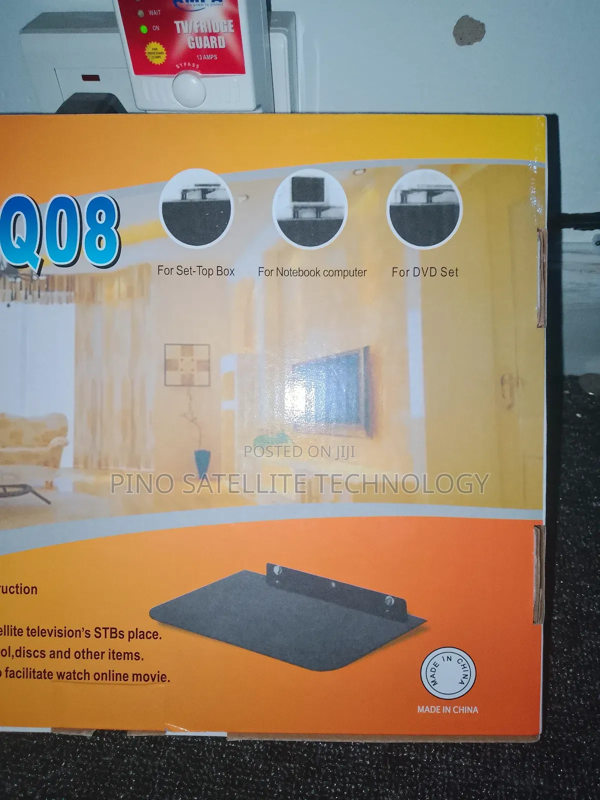 Decoder/DVD Glass Stand